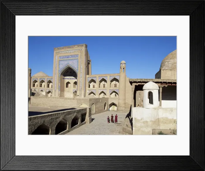 Framed Print : Allakuli Khan madrasah Framed Print : Allakuli Khan madrasah
