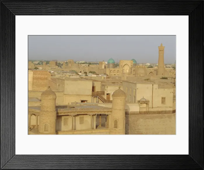 Framed Print : Bukhara, view beyond Rulers Fort Framed Print : Bukhara, view beyond Rulers Fort