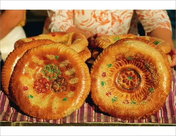 Fresh Uzbek bread