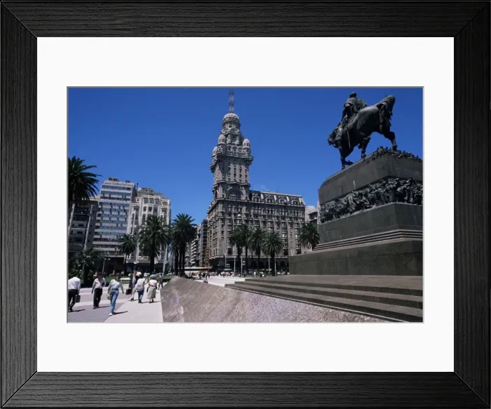 Framed Print : Statue of Artigas Framed Print : Statue of Artigas