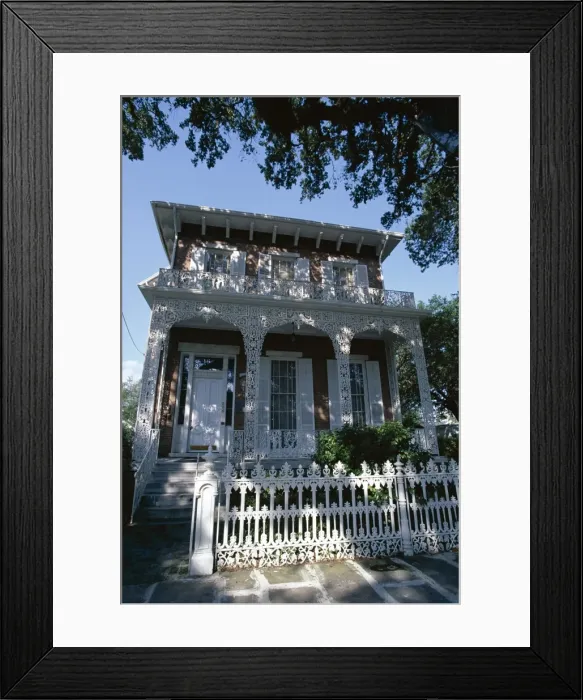 Framed Print : The 1860 Richards-DAR house Framed Print : The 1860 Richards-DAR house
