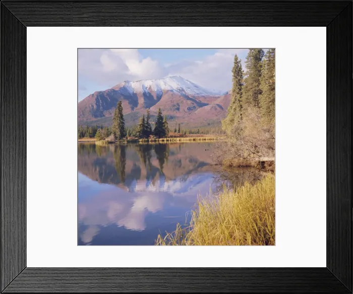 Framed Print : Deneki Lakes