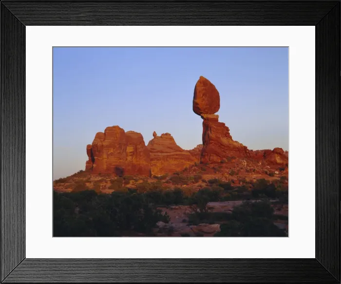 Framed Print : Balanced Rock Framed Print : Balanced Rock