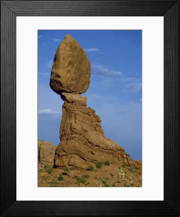 Framed Print : Balanced Rock Framed Print : Balanced Rock