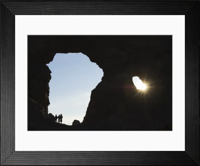 Framed Print : Children exploring South Arch in the Windows section