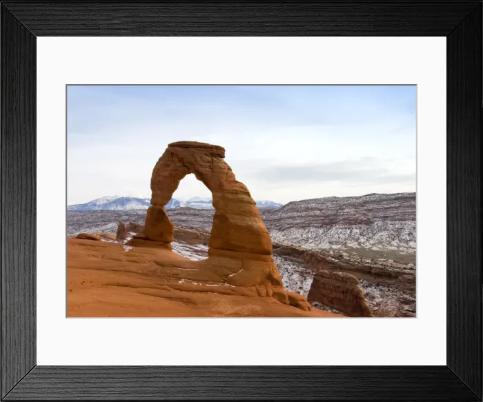 Framed Print : Delicate Arch Framed Print : Delicate Arch