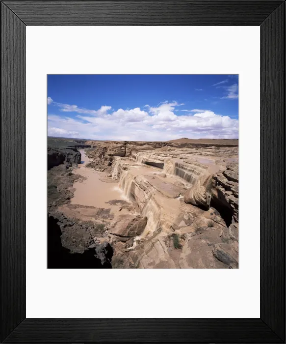 Framed Print : Chocolate Falls near Flagstaff, Arizona, United States of America (U Framed Print : Chocolate Falls near Flagstaff, Arizona, United States of America (U