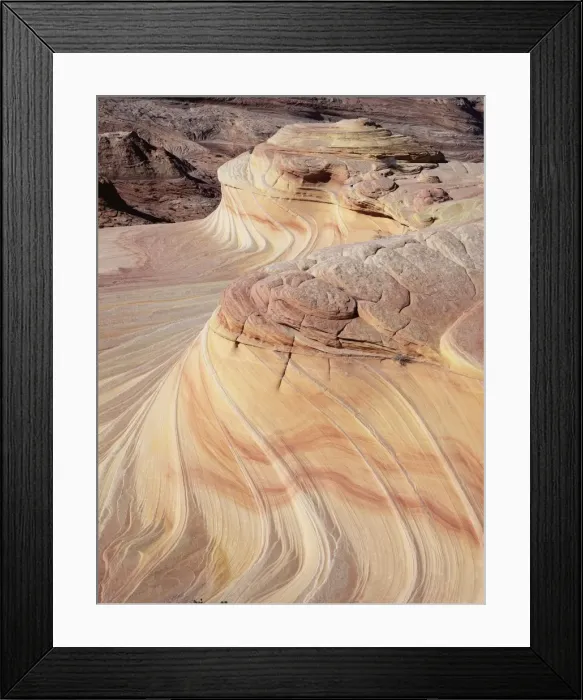 Framed Print : Rock formation known as Swirls Framed Print : Rock formation known as Swirls