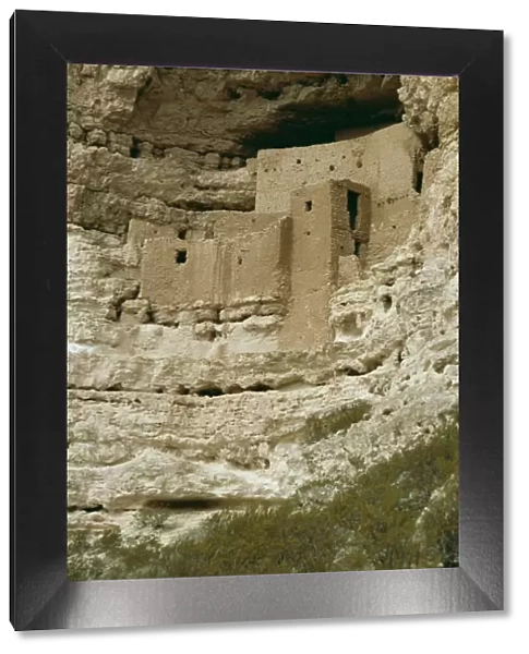Pueblo Indian Montezuma Castle dating from 1100-1400 AD