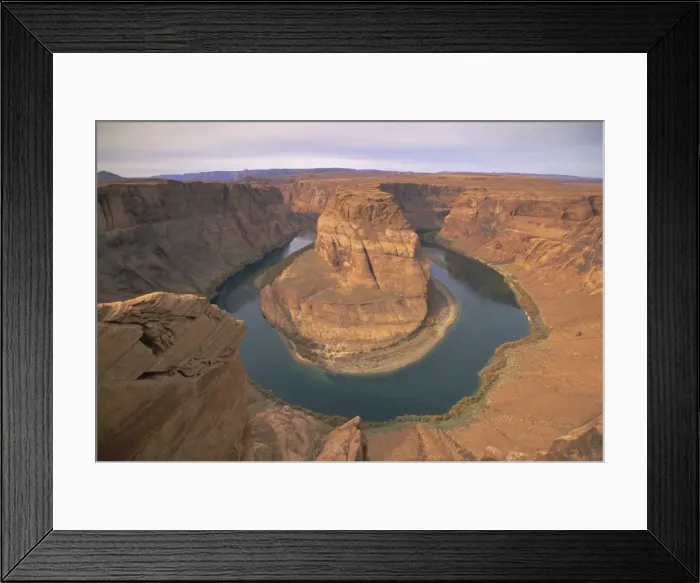 Framed Print : Muleshoe Bend
