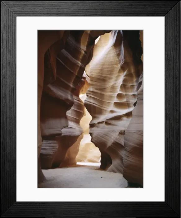 Framed Print : Slot canyon in red sandstone Framed Print : Slot canyon in red sandstone
