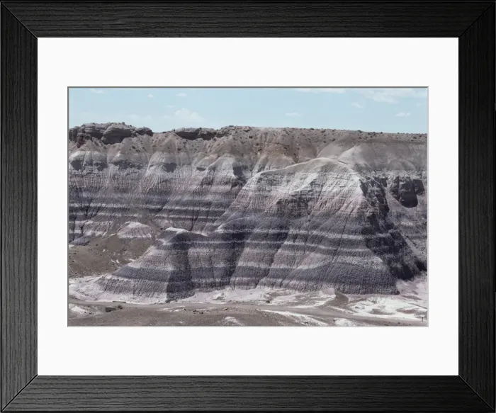 Framed Print : Sedimentary rocks