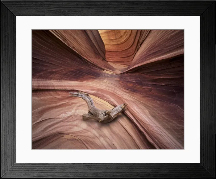 Framed Print : Sandstone wave Framed Print : Sandstone wave