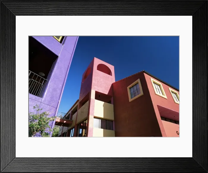 Framed Print : Colourful corner of the village Framed Print : Colourful corner of the village
