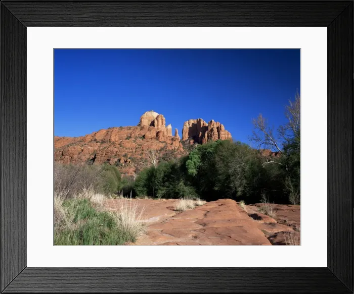Framed Print : Cathedral Rock