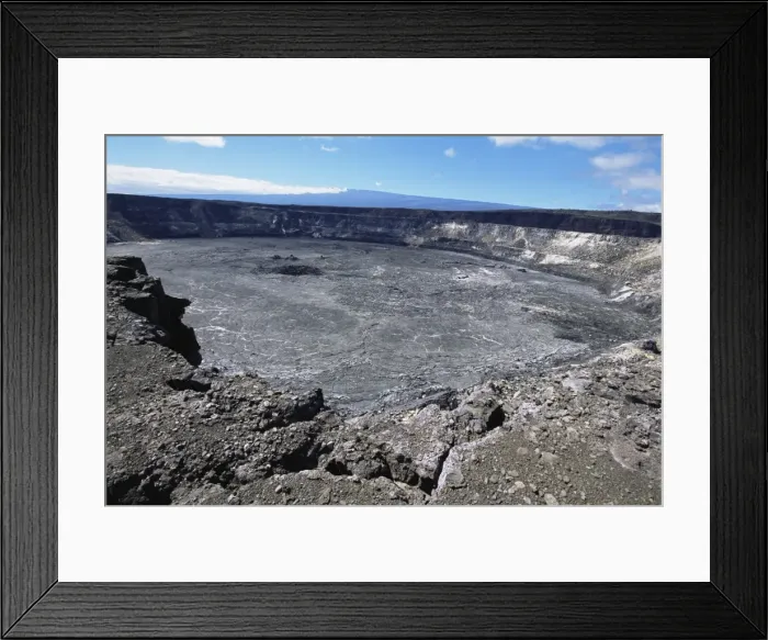 Framed Print : Halemaumau crater Framed Print : Halemaumau crater