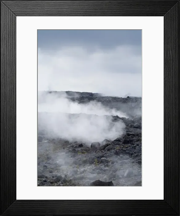 Framed Print : Kilauea thermal area Framed Print : Kilauea thermal area