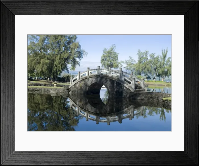 Framed Print : Liliuokalani Gardens Framed Print : Liliuokalani Gardens