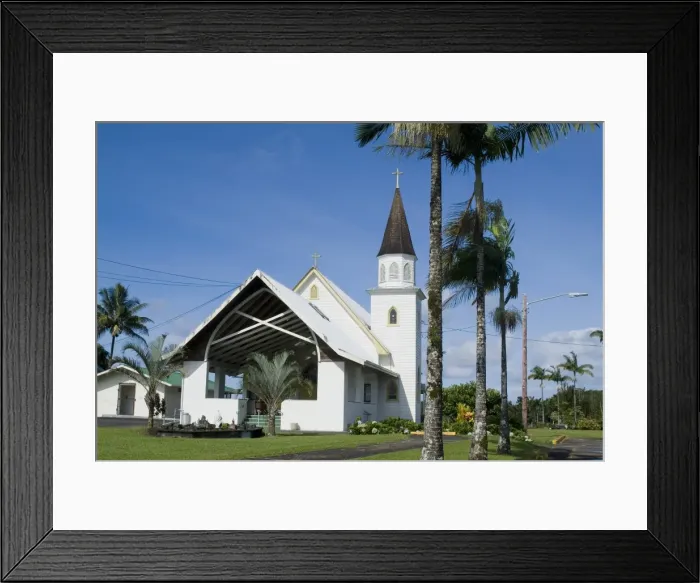 Framed Print : Sacred Heart Catholic Church Framed Print : Sacred Heart Catholic Church