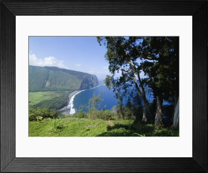 Framed Print : View of Waipio Valley Framed Print : View of Waipio Valley