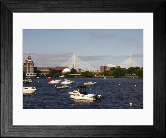 Framed Print : The Museum of Science and Science Park spanning the Charles River Dam Framed Print : The Museum of Science and Science Park spanning the Charles River Dam