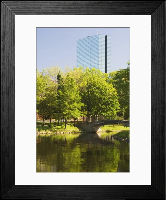 Framed Print : The Esplanade by the Charles River Framed Print : The Esplanade by the Charles River
