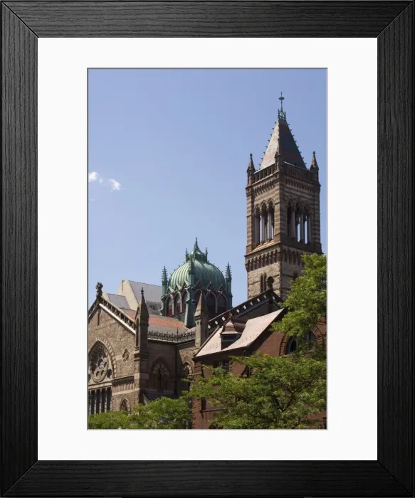 Framed Print : The New Old South Church Framed Print : The New Old South Church
