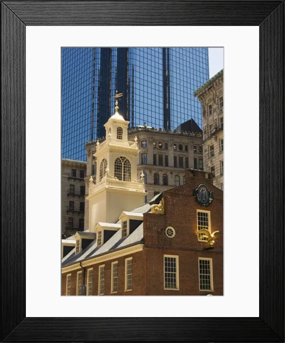 Framed Print : The Old State House Framed Print : The Old State House