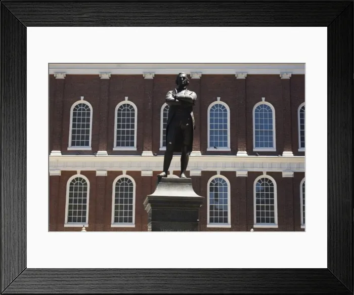 Framed Print : Portrait of Samuel Adams Framed Print : Portrait of Samuel Adams