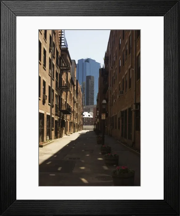 Framed Print : Alleyway, North End Framed Print : Alleyway, North End