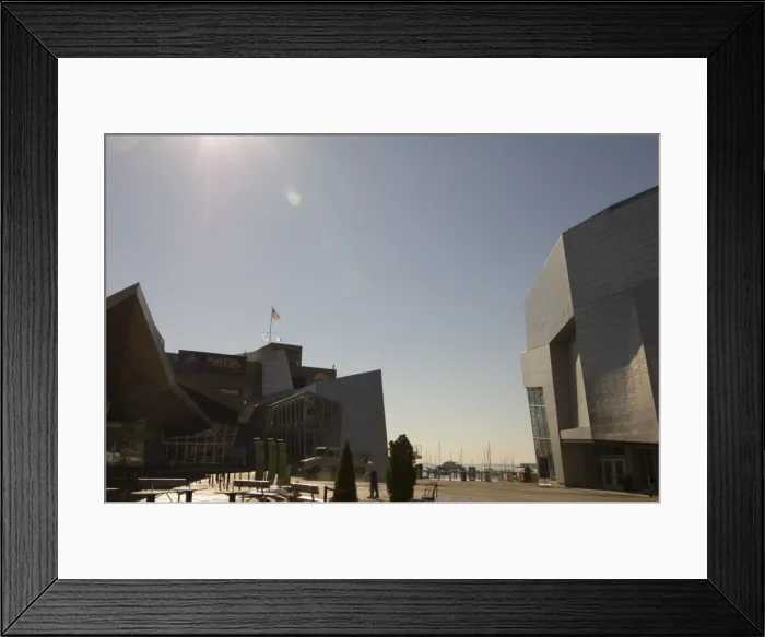 Framed Print : The New England Aquarium by the Waterfront Framed Print : The New England Aquarium by the Waterfront