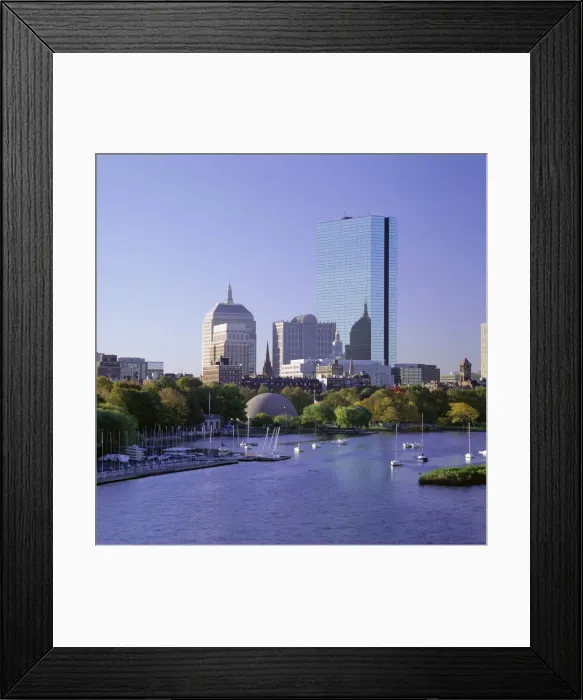 Framed Print : City skyline in early morning Framed Print : City skyline in early morning