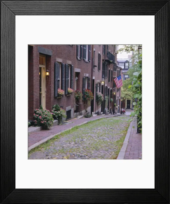 Framed Print : Beacon Hill Framed Print : Beacon Hill