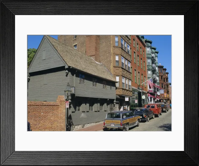Framed Print : Paul Reveres House Framed Print : Paul Reveres House