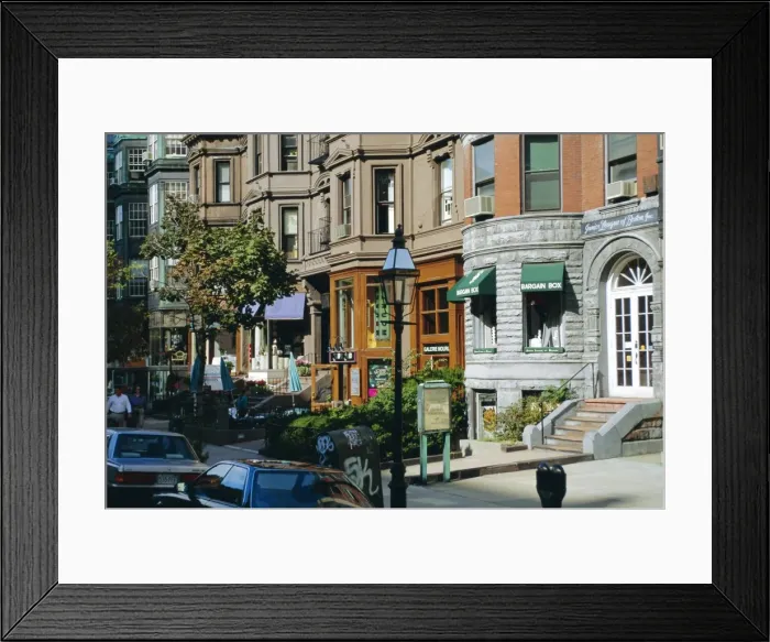 Framed Print : Newbury Street Framed Print : Newbury Street