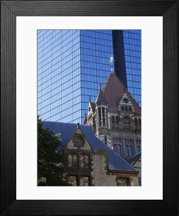 Framed Print : Architectural contrasts Framed Print : Architectural contrasts