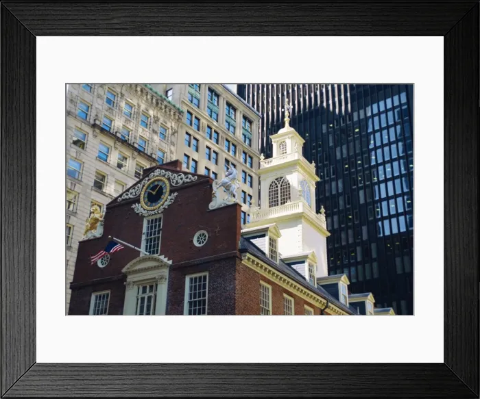 Framed Print : The Old State House (1713) Framed Print : The Old State House (1713)