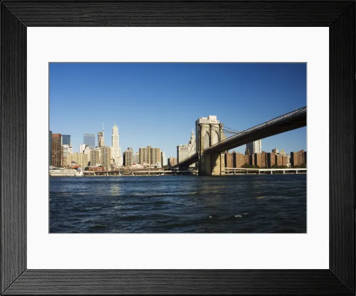 Framed Print : Manhattan skyline