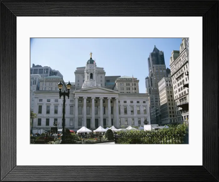 Framed Print : Borough Hall, Brooklyn, New York, United States of America (U Framed Print : Borough Hall, Brooklyn, New York, United States of America (U