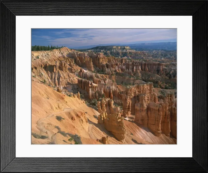 Framed Print : Pinnacles and rock formations caused by erosion Framed Print : Pinnacles and rock formations caused by erosion