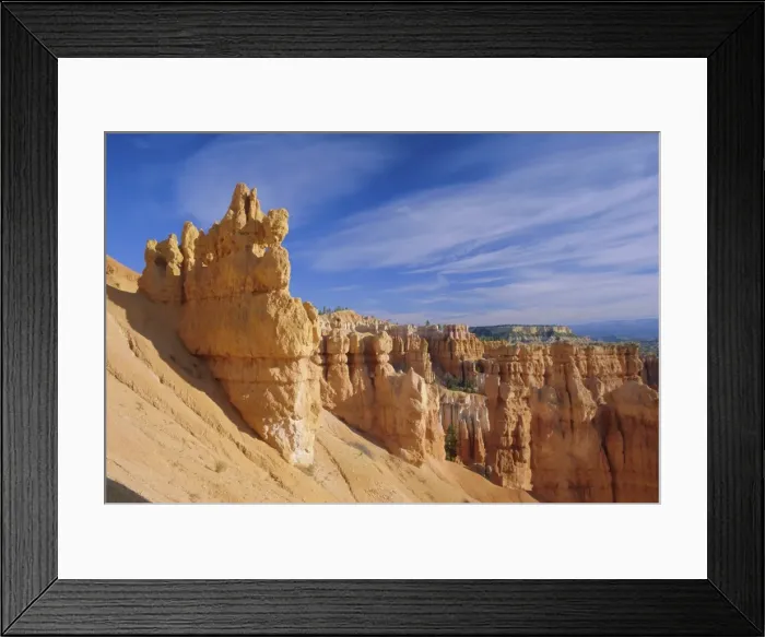 Framed Print : The Queens Garden from Navajo Loop Trail Framed Print : The Queens Garden from Navajo Loop Trail