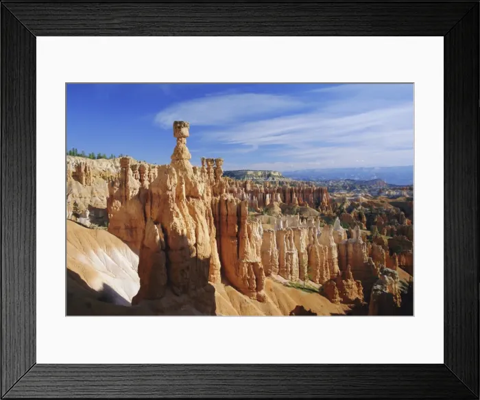 Framed Print : Thors Hammer from the Navajo Loop Trail Framed Print : Thors Hammer from the Navajo Loop Trail