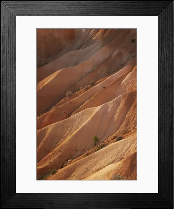 Framed Print : Rock formations caused by erosion Framed Print : Rock formations caused by erosion