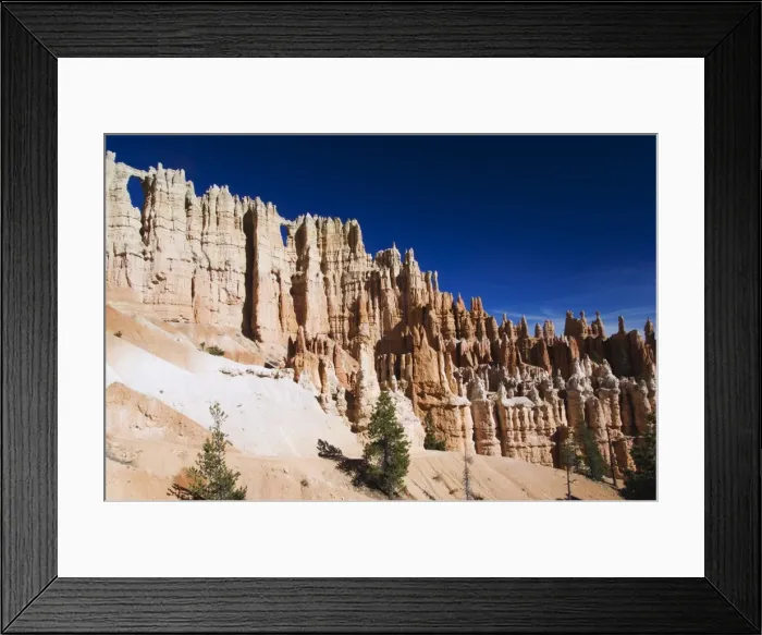 Framed Print : Colourful pinnacles and hoodoos on the Peekaboo Trail Framed Print : Colourful pinnacles and hoodoos on the Peekaboo Trail