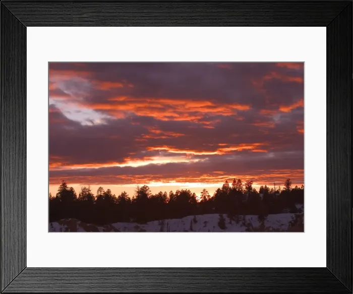Framed Print : Sunset, Bryce Canyon National Park Framed Print : Sunset, Bryce Canyon National Park