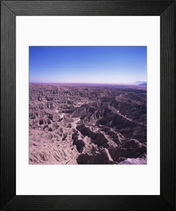 Framed Print : Badlands near Borrego Springs Framed Print : Badlands near Borrego Springs