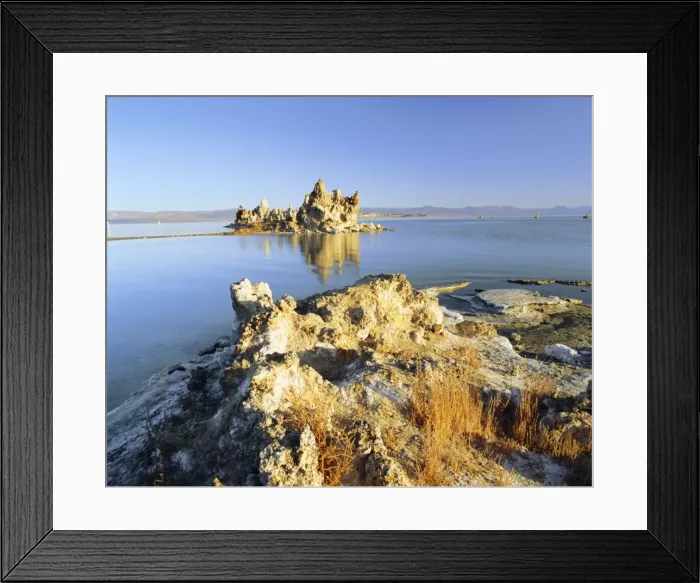 Framed Print : Tufas of calcium carbonate Framed Print : Tufas of calcium carbonate