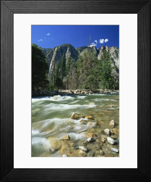 Framed Print : Rocks in the South Fork of the Kings River Framed Print : Rocks in the South Fork of the Kings River