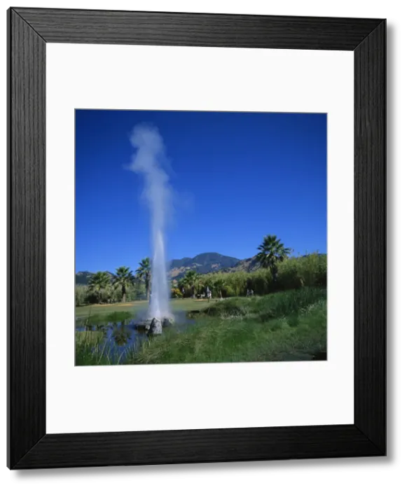 Framed Print : The Old Faithful Geyser at Calistoga Framed Print : The Old Faithful Geyser at Calistoga