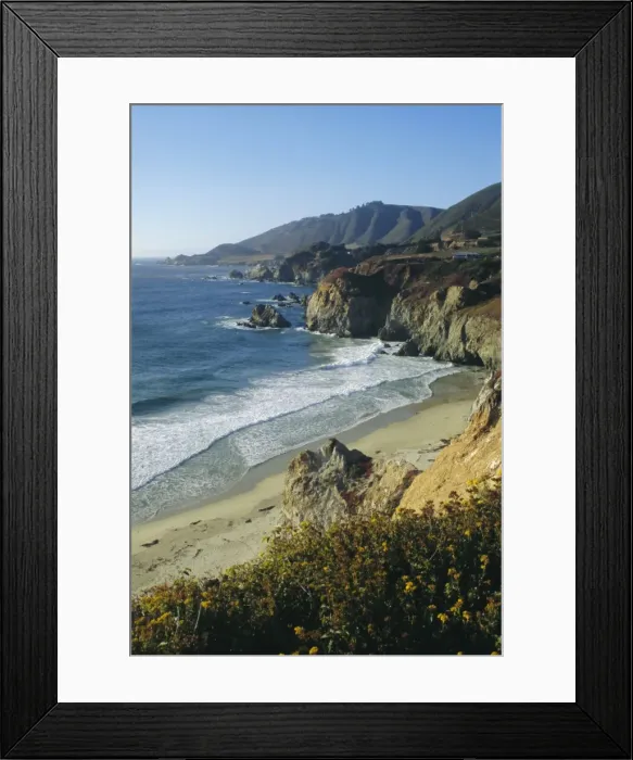 Framed Print : Ninety miles of rugged coast along Highway 1 Framed Print : Ninety miles of rugged coast along Highway 1